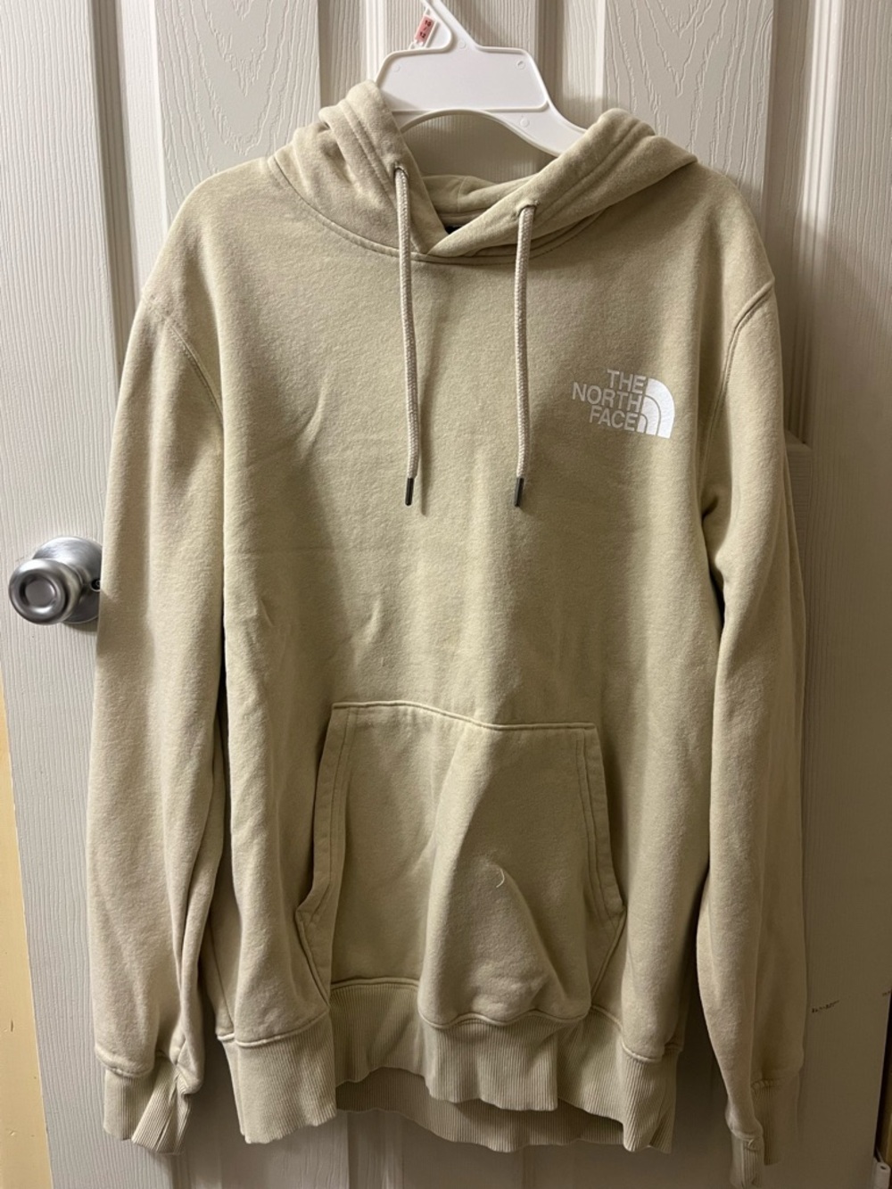 The North Face Men's Pullover Hoodie in Light Beige